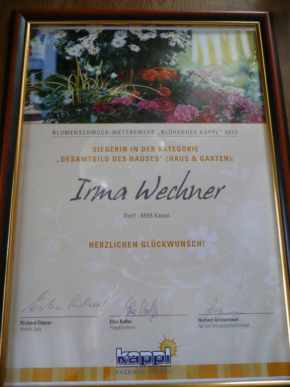 Haus Wechner Hotel Kappl  Luaran gambar